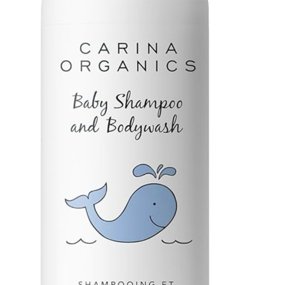 Baby Shampoo and Bodywash - White and Blue